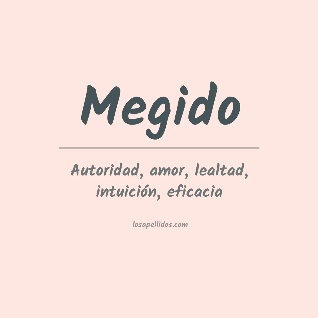 Apellido Megido