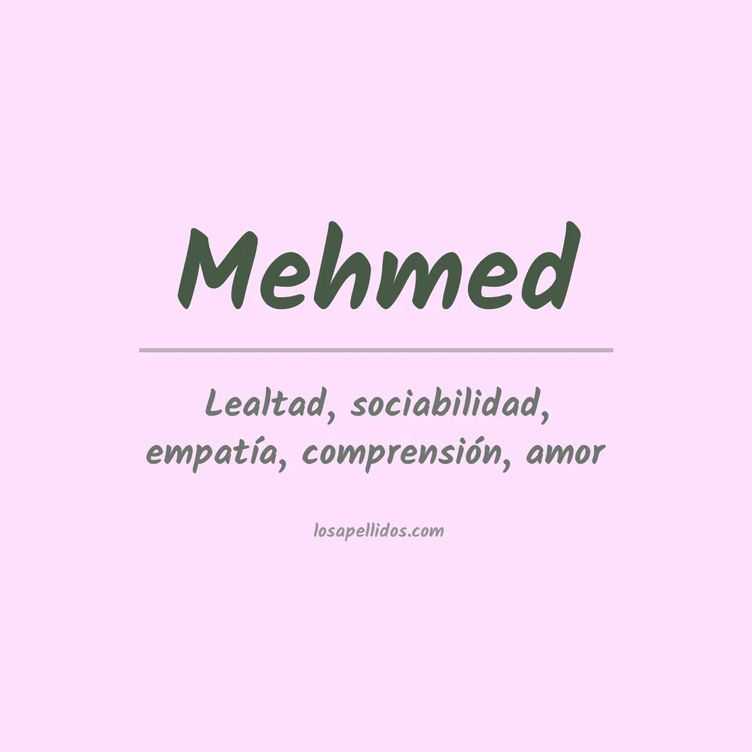 Apellido Mehmed