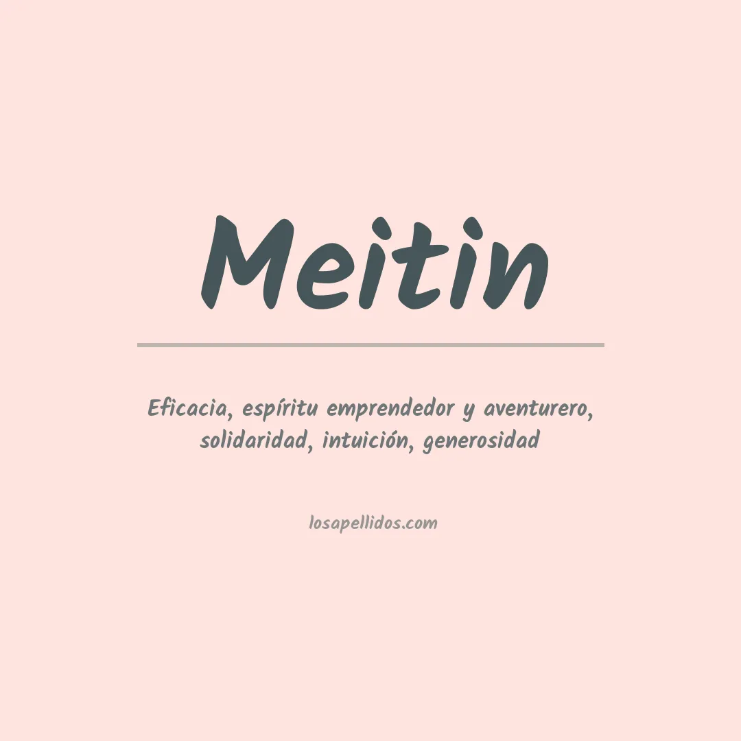 Apellido Meitin