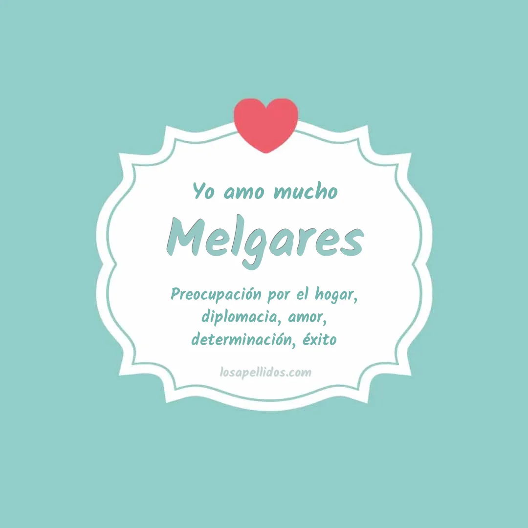 Yo amo mucho Melgares