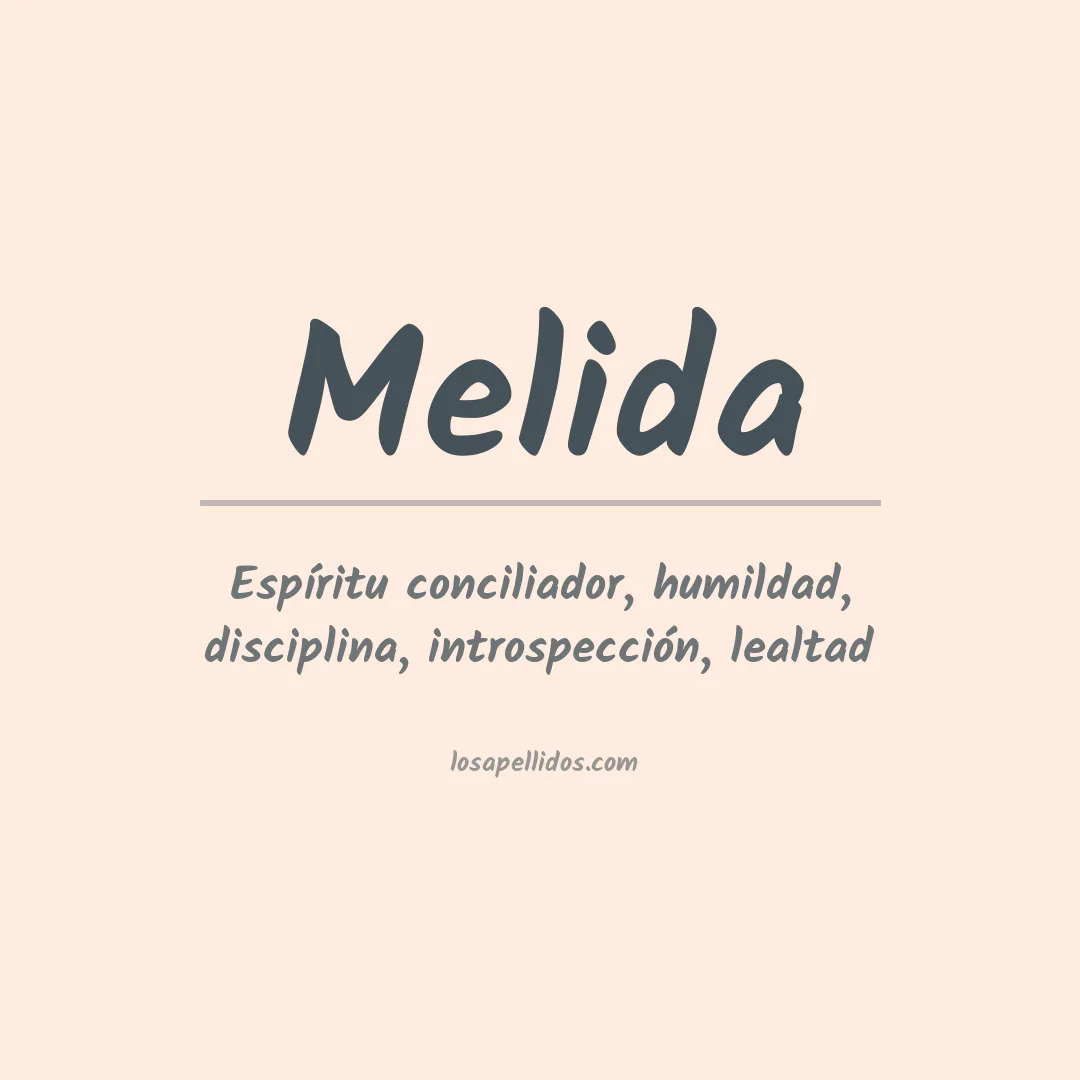 Apellido Melida