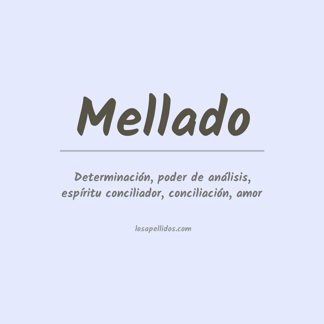 Apellido Mellado
