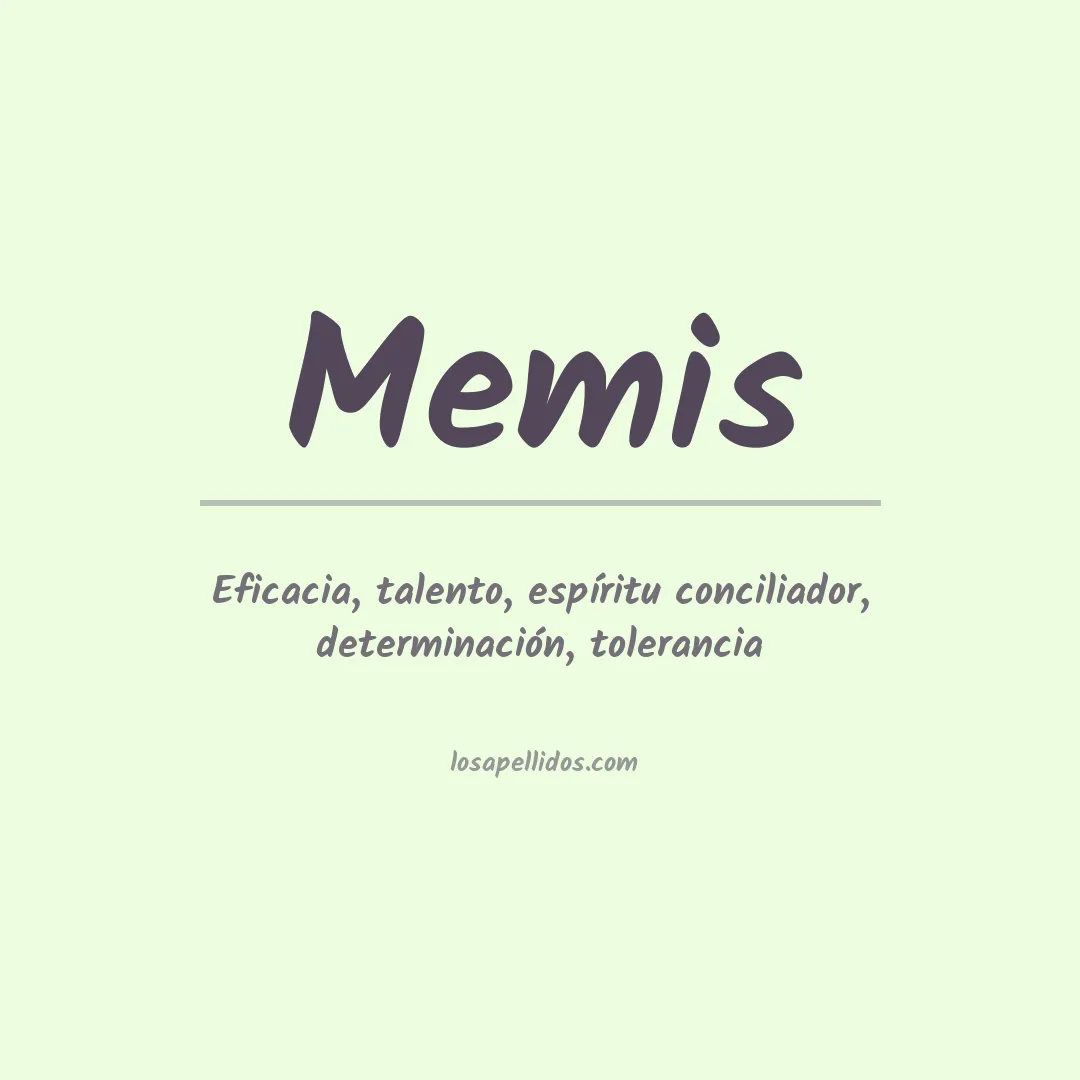Apellido Memis