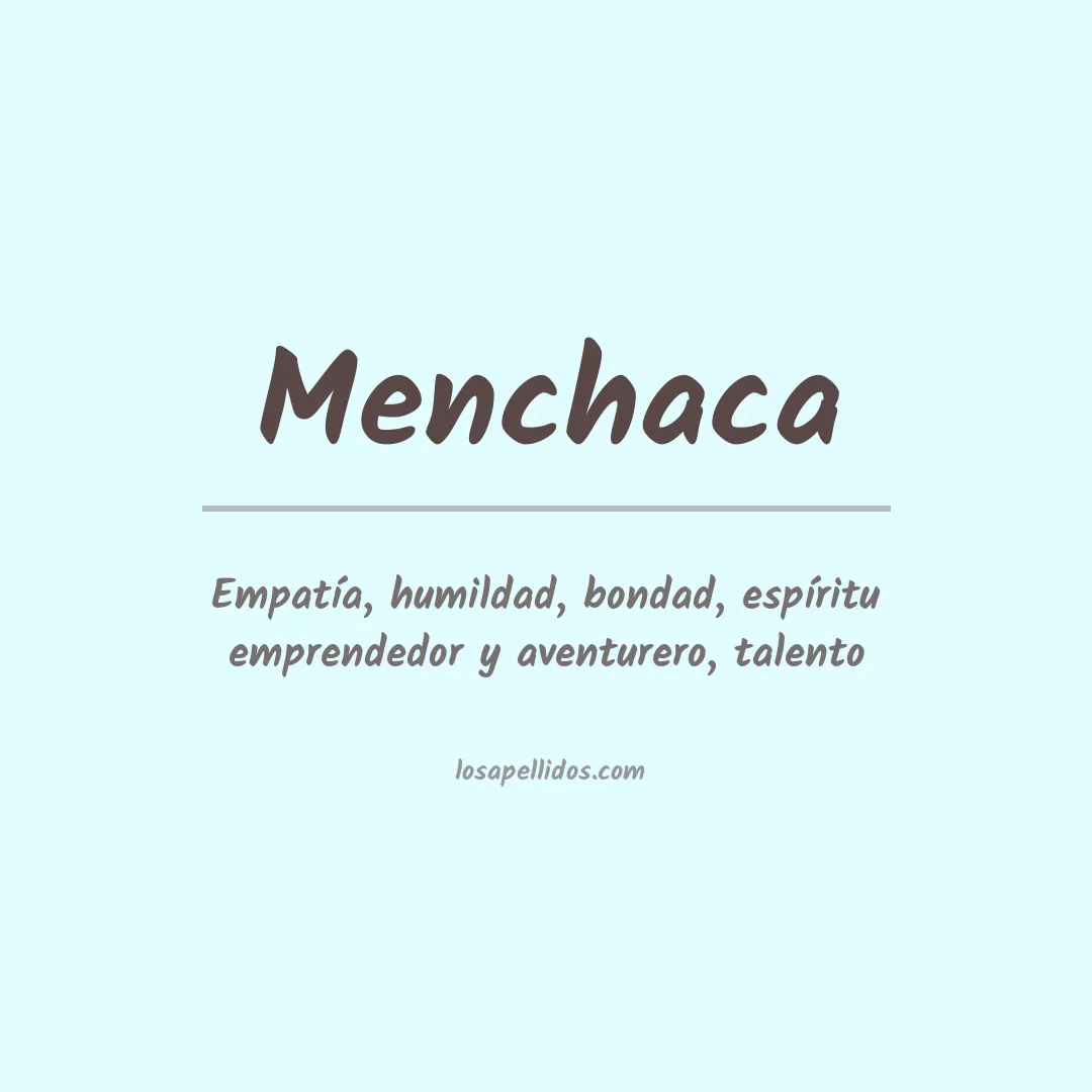 Apellido Menchaca