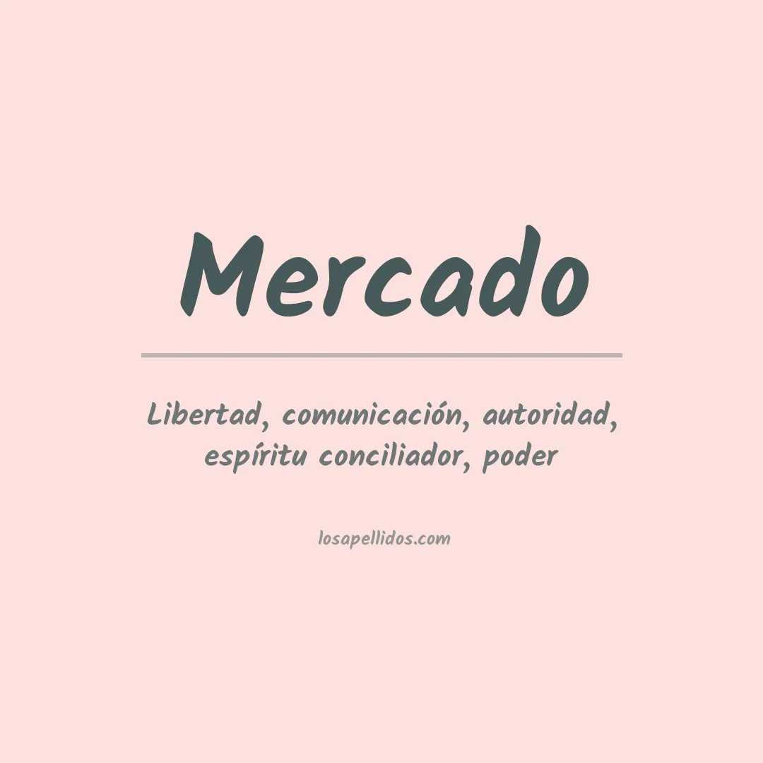 Apellido Mercado