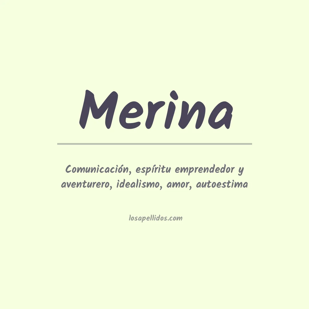 Apellido Merina