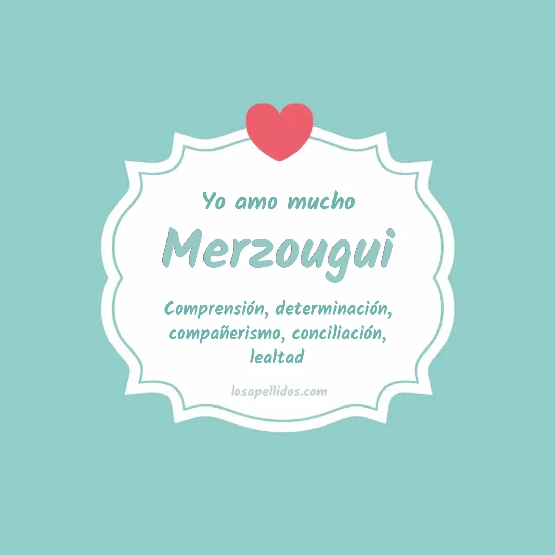Yo amo mucho Merzougui