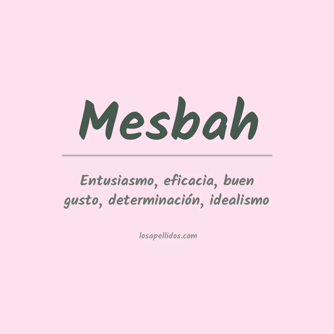Apellido Mesbah