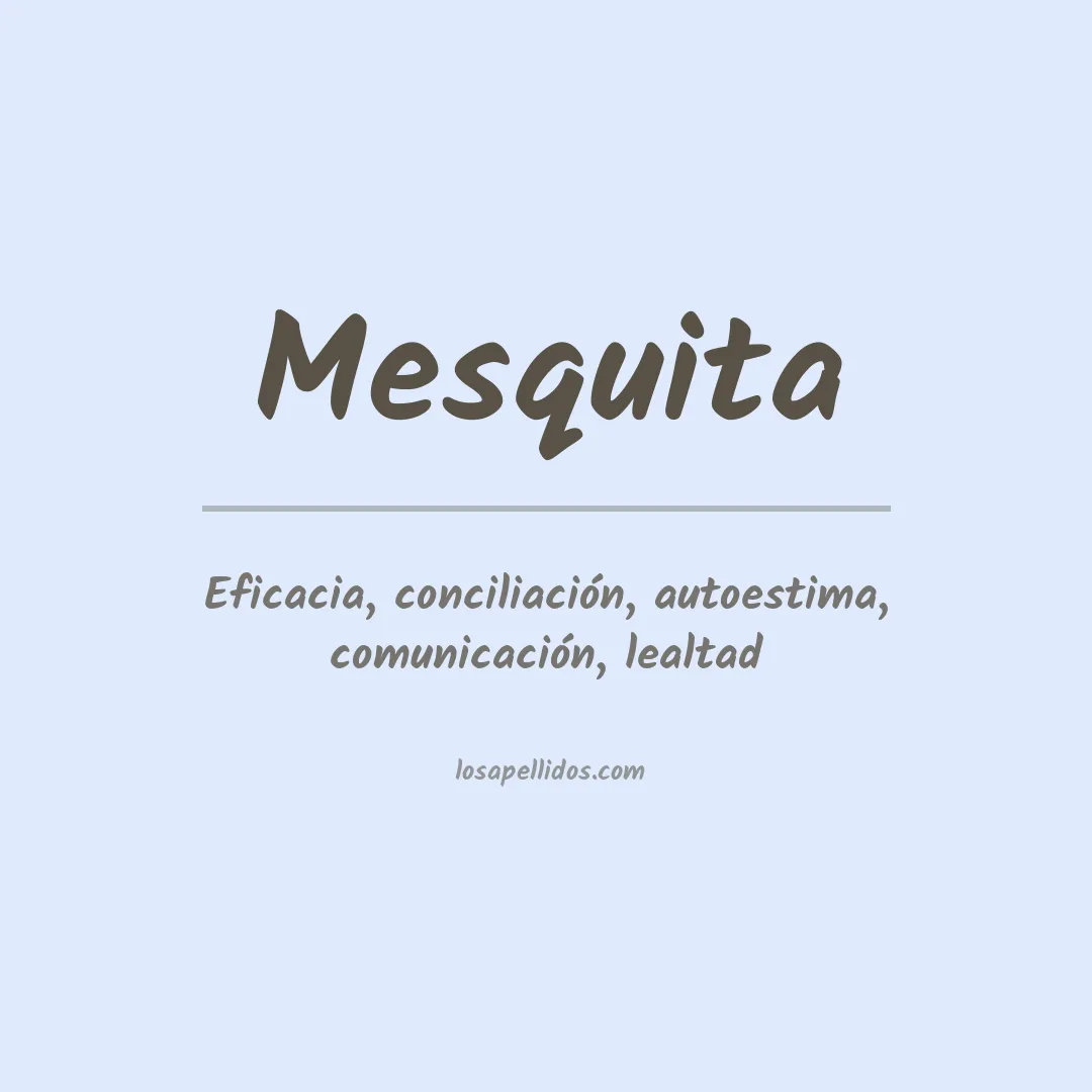 Apellido Mesquita