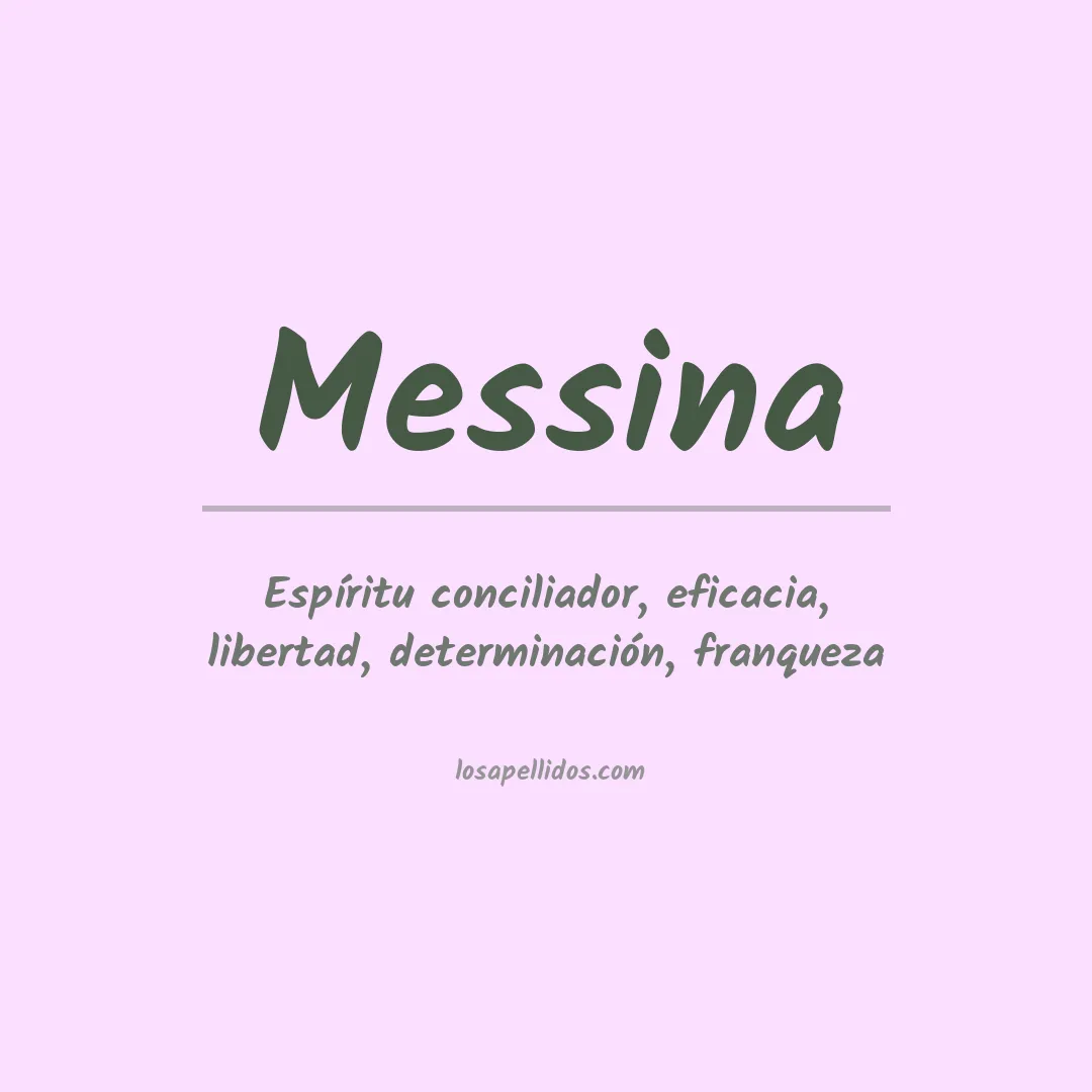 Apellido Messina