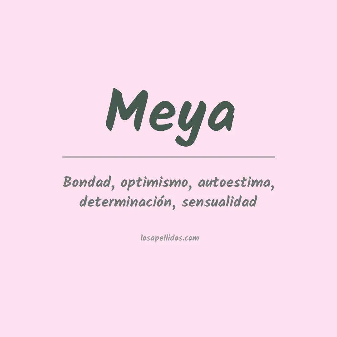 Apellido Meya