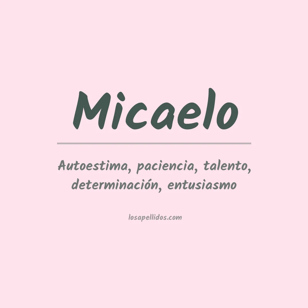 Apellido Micaelo