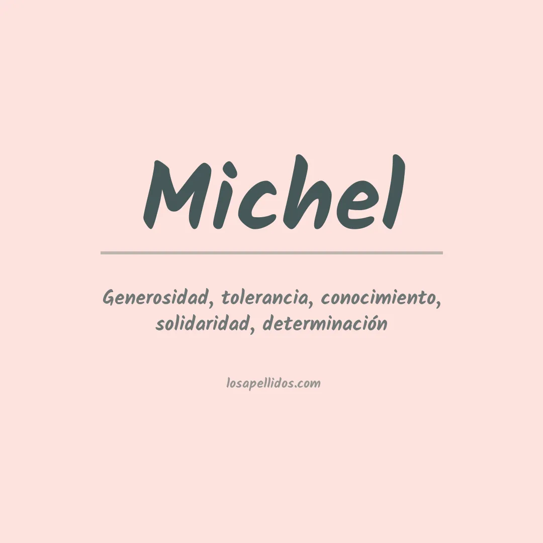 Apellido Michel