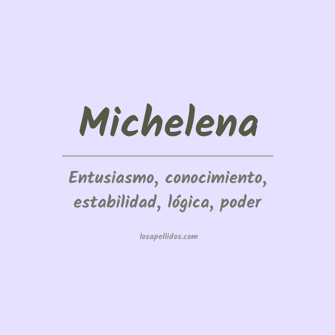 Apellido Michelena