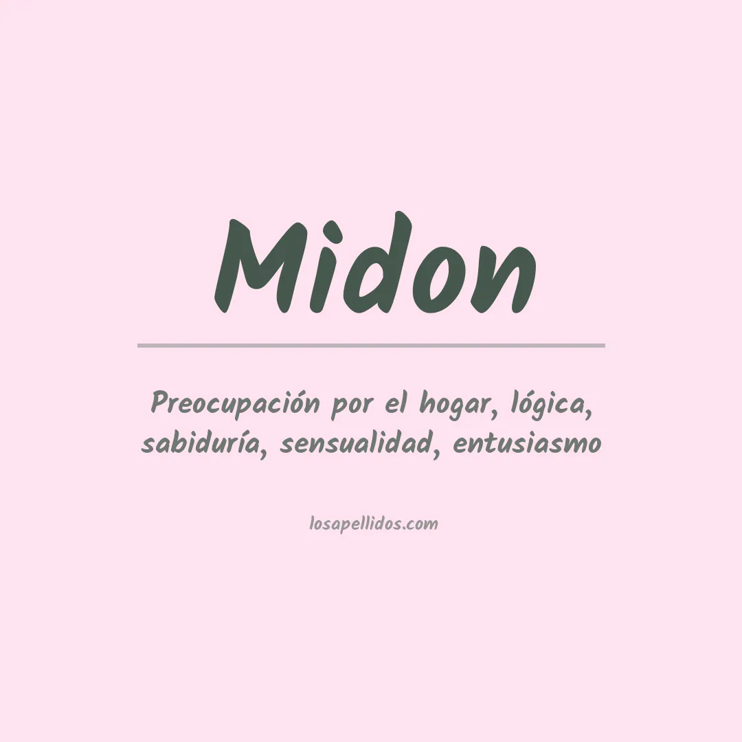 Apellido Midon