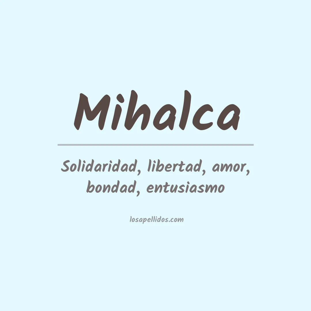 Apellido Mihalca