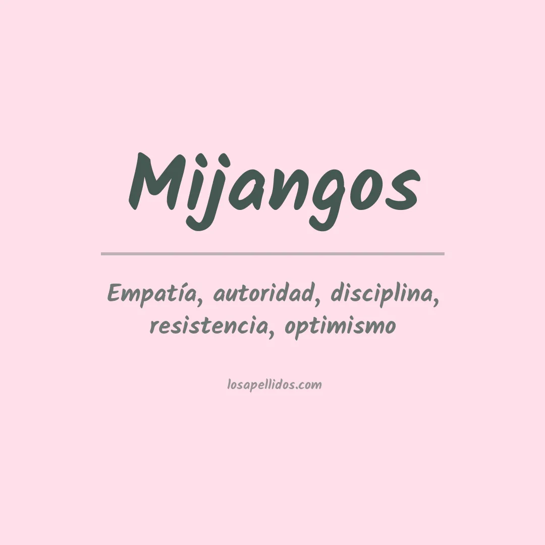 Apellido Mijangos