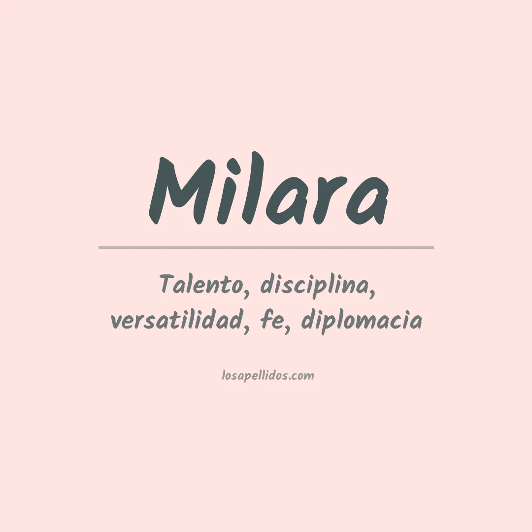 Apellido Milara