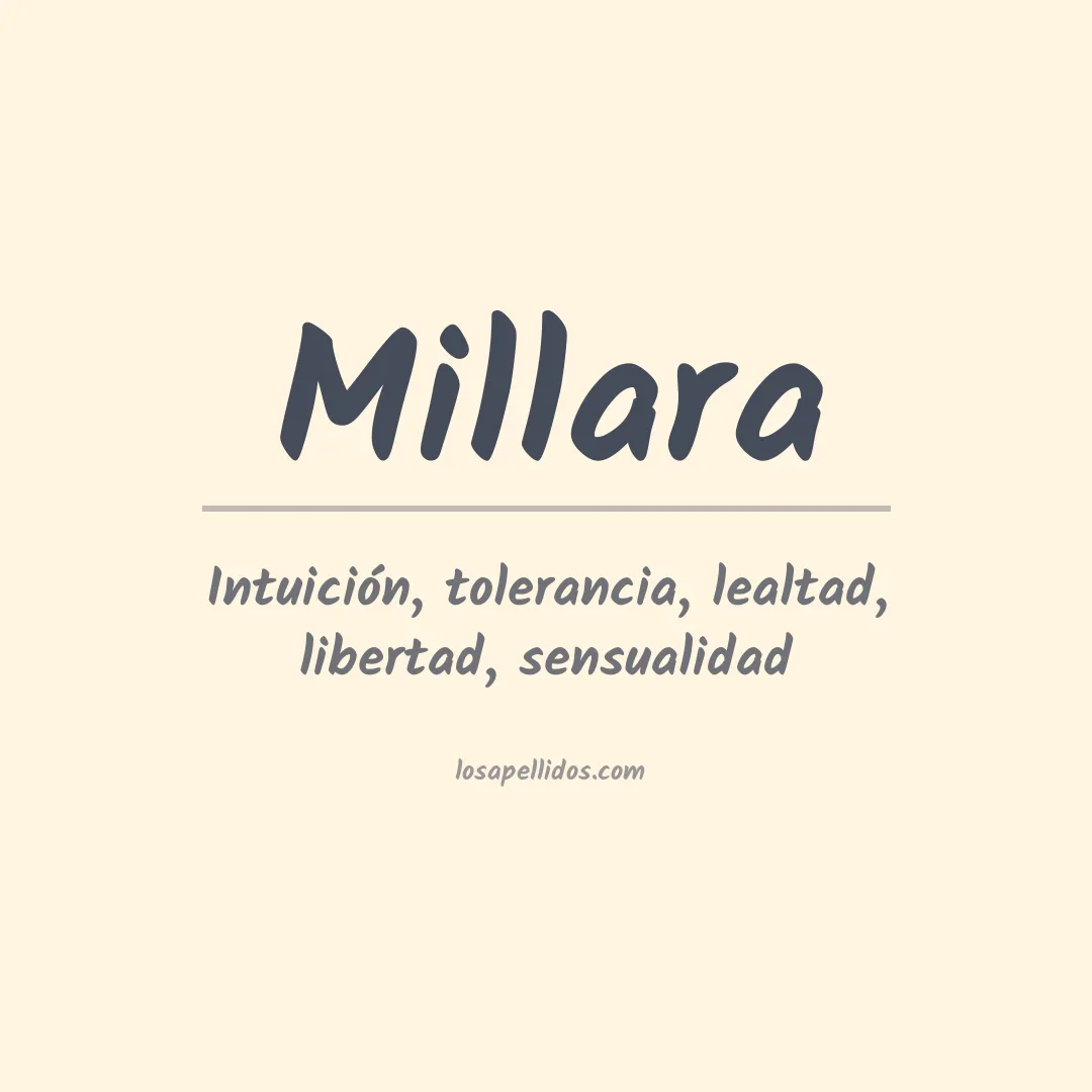 Apellido Millara