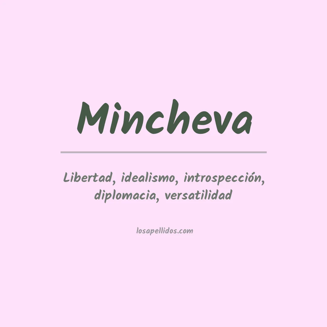 Apellido Mincheva