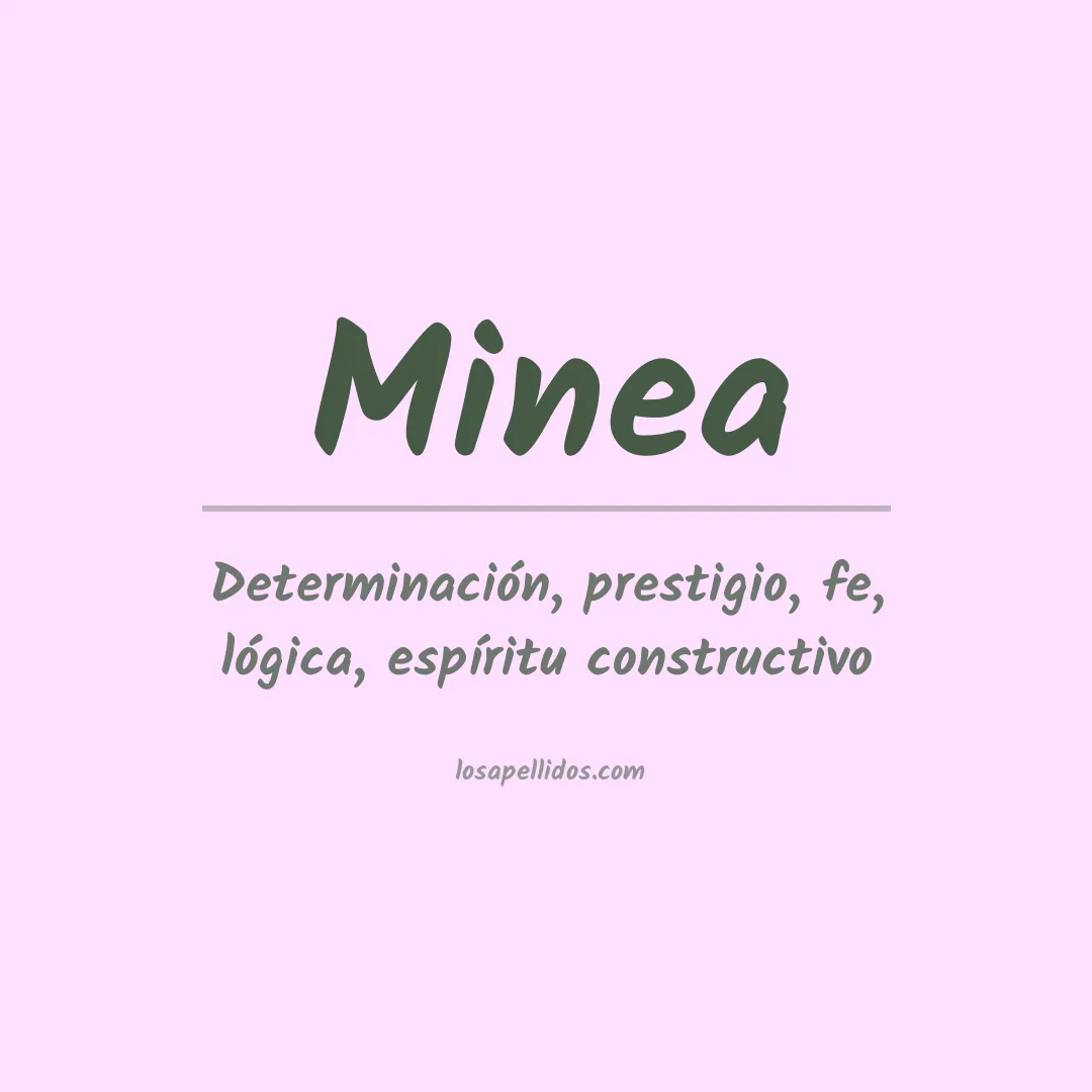 Apellido Minea