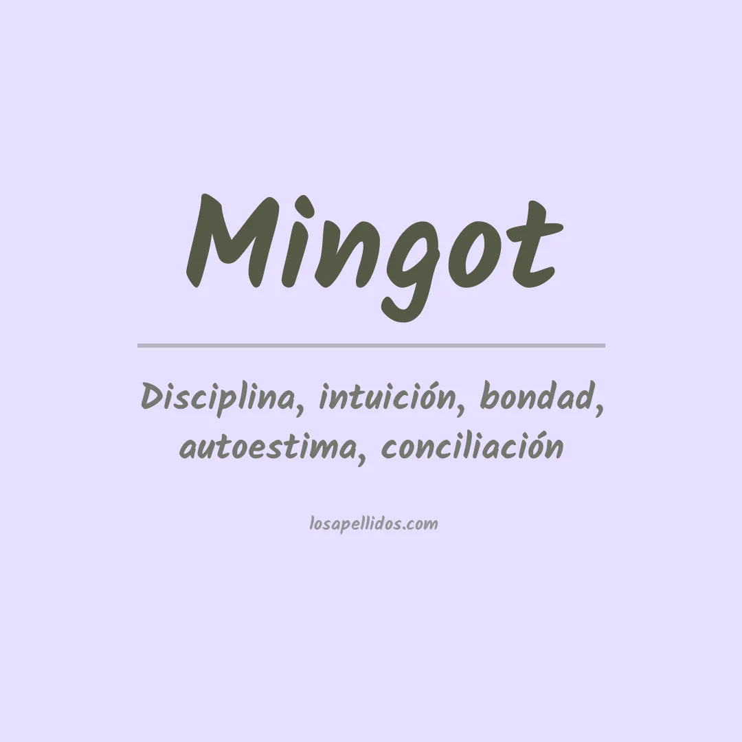 Apellido Mingot