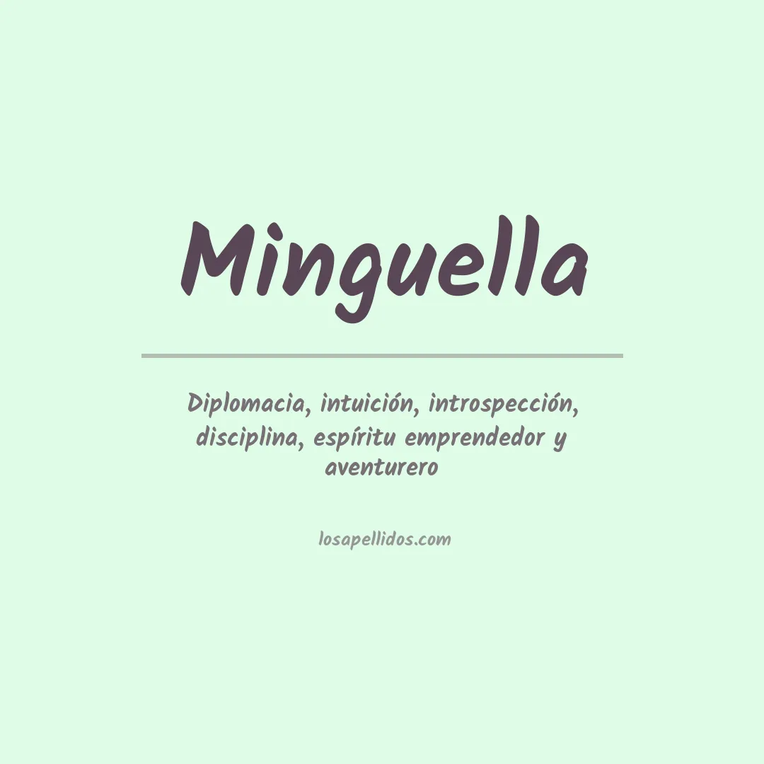 Apellido Minguella