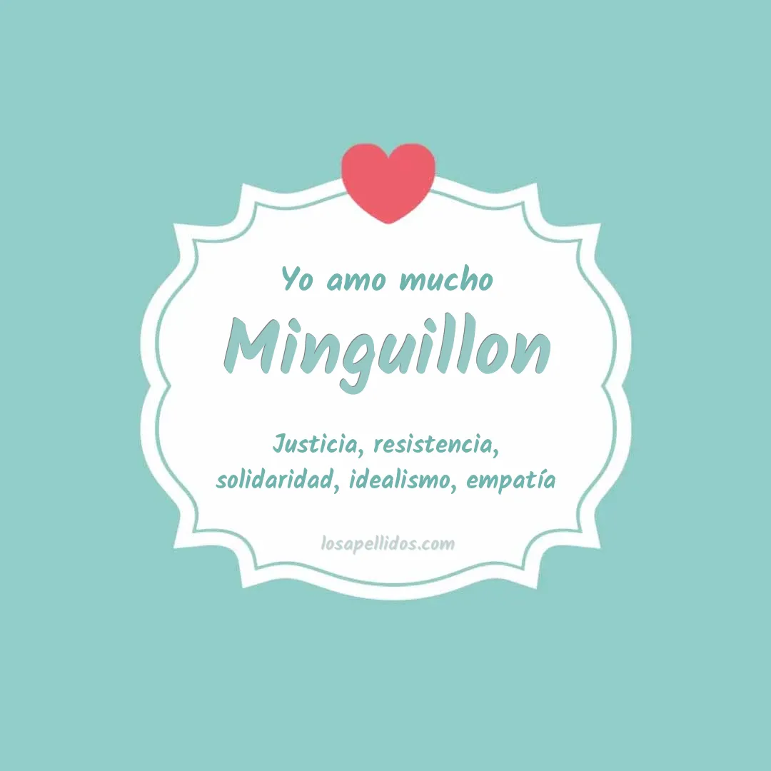 Yo amo mucho Minguillon