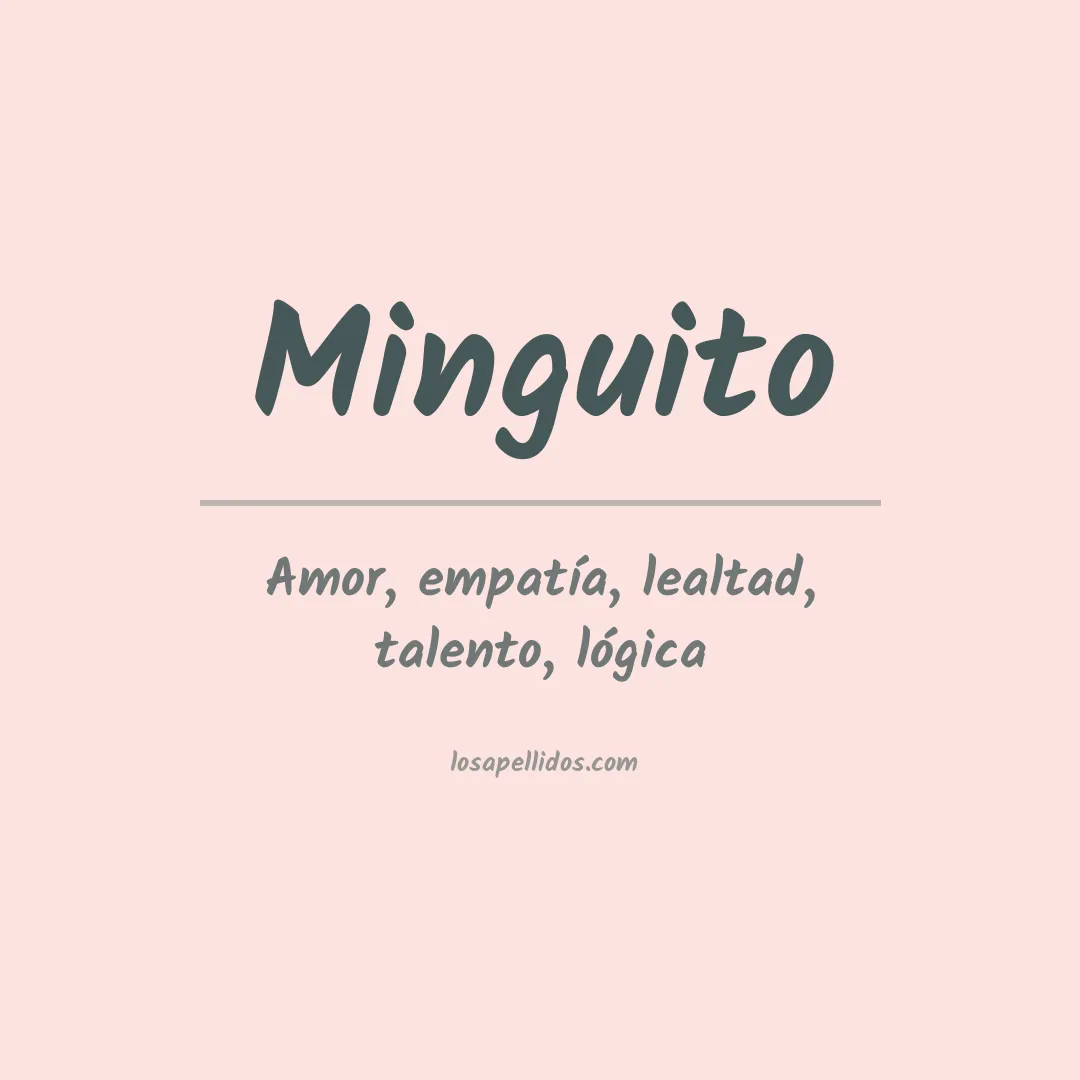 Apellido Minguito