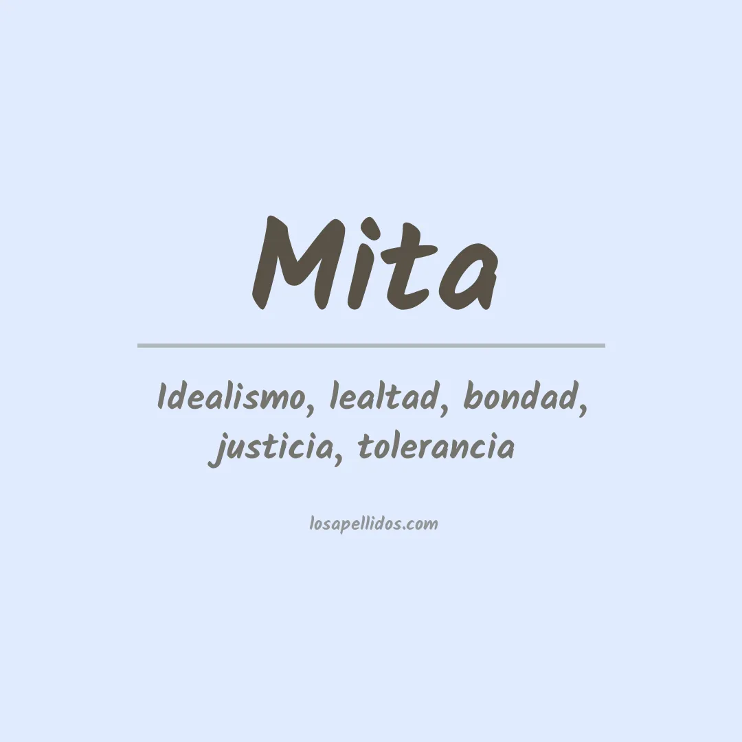 Apellido Mita