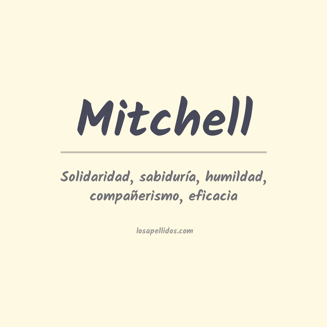 Apellido Mitchell