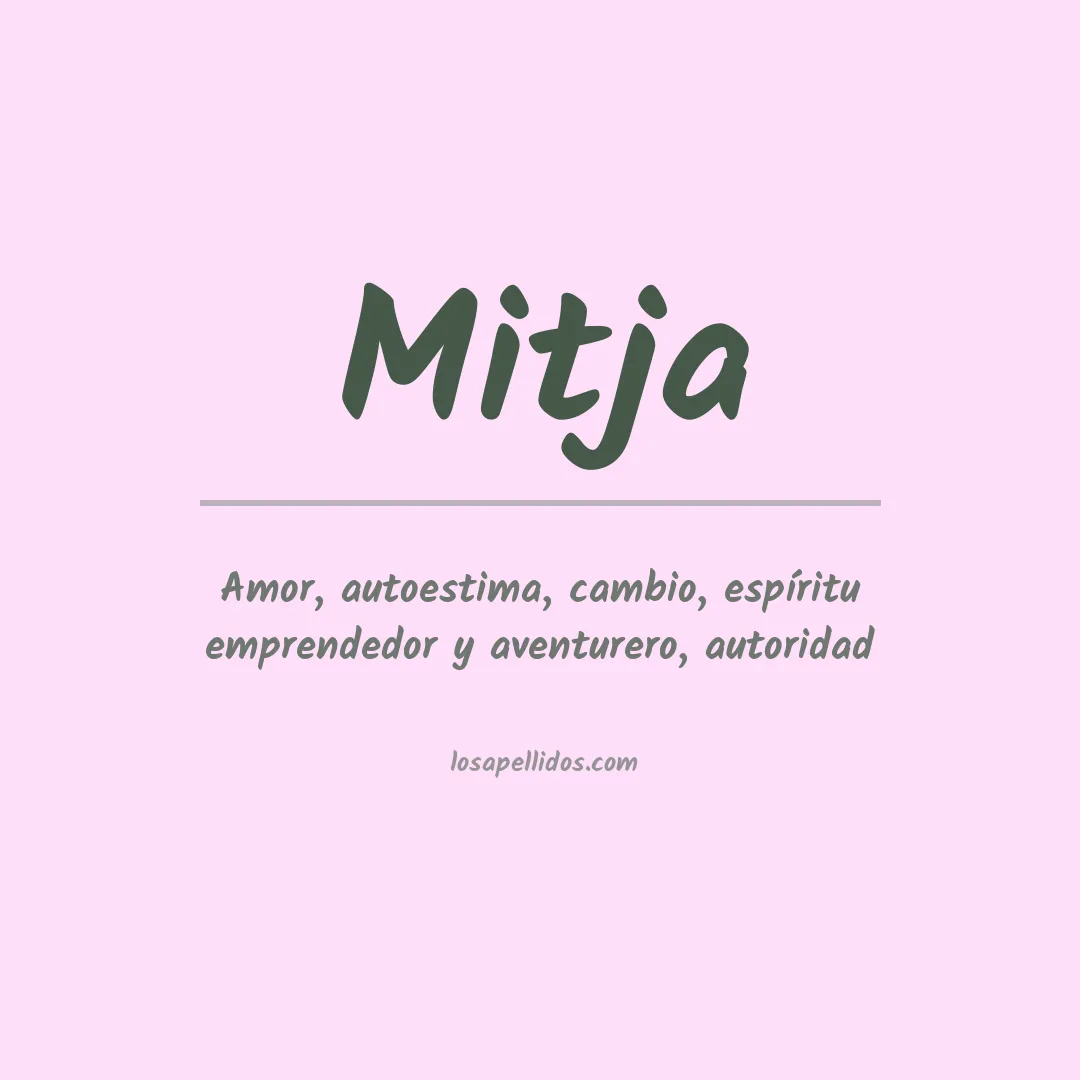 Apellido Mitja