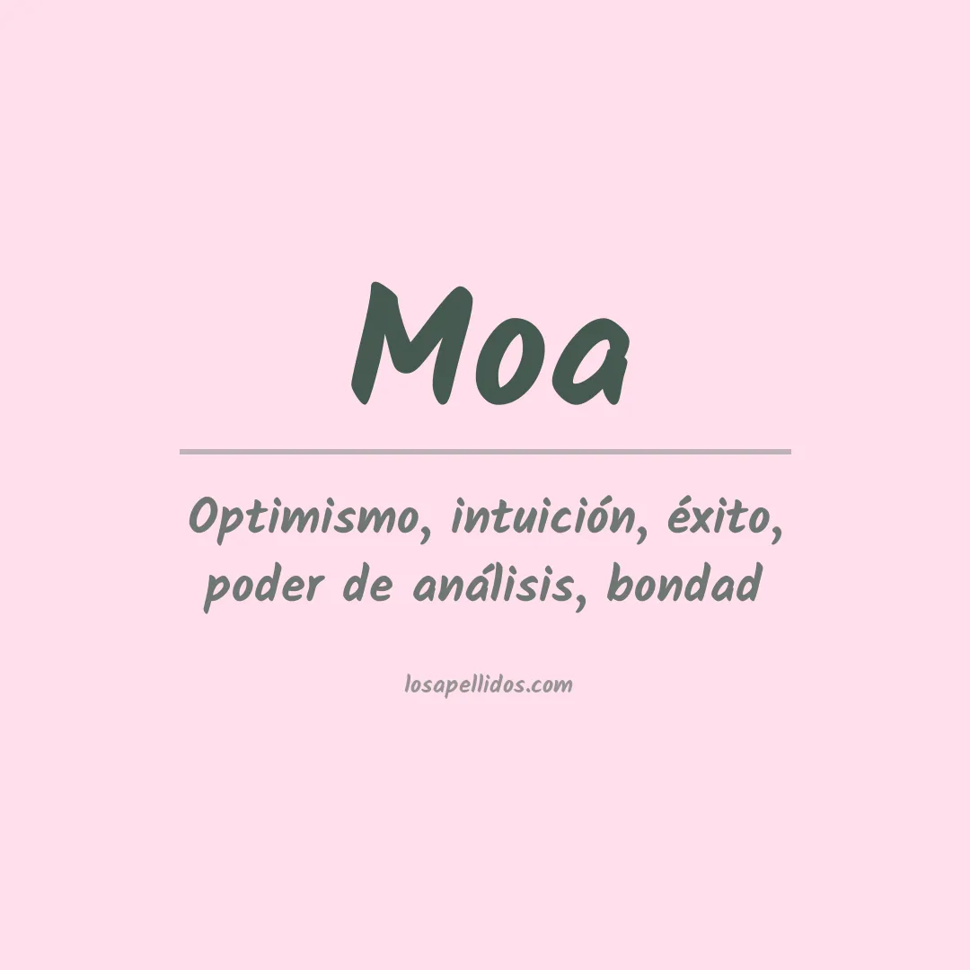 Apellido Moa