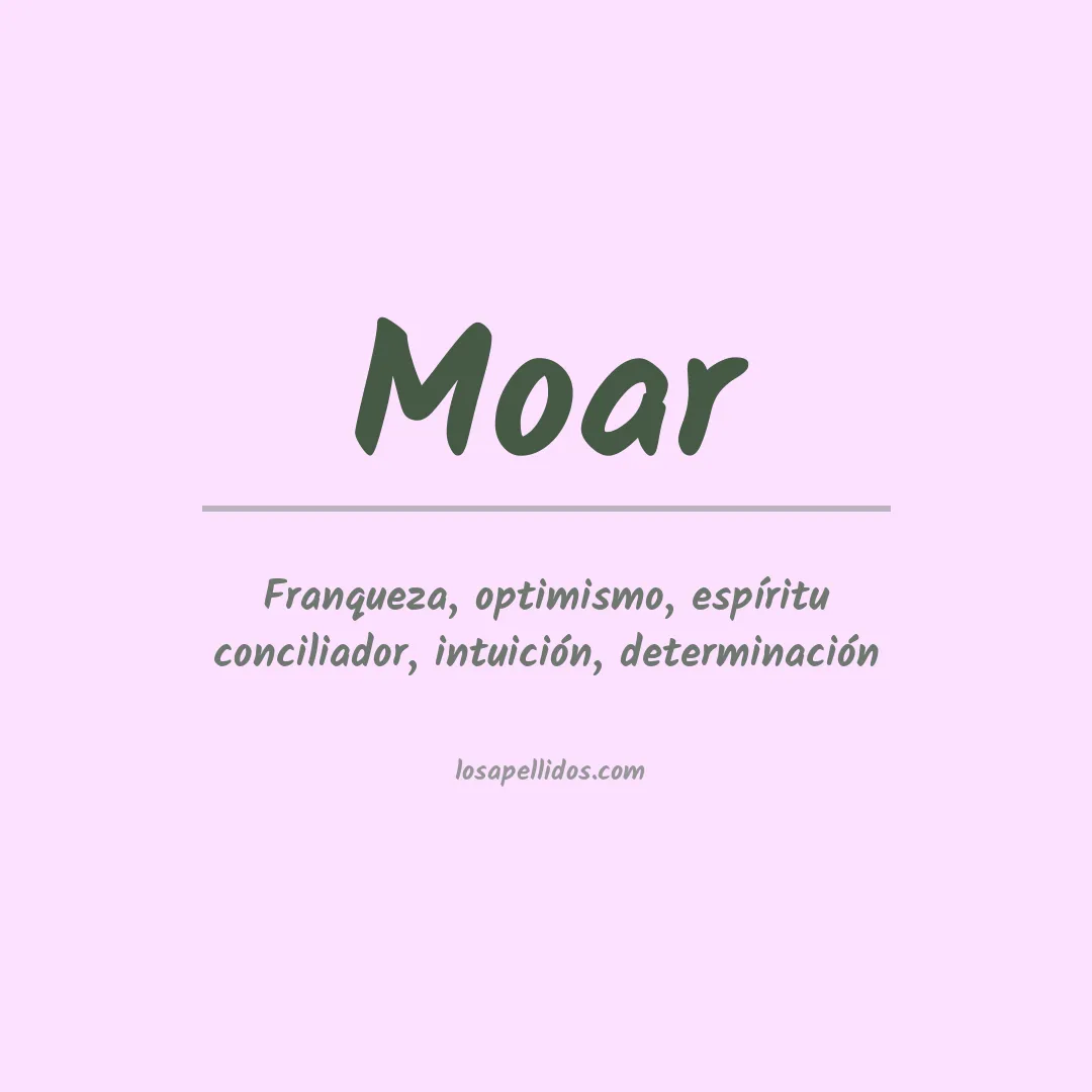 Apellido Moar