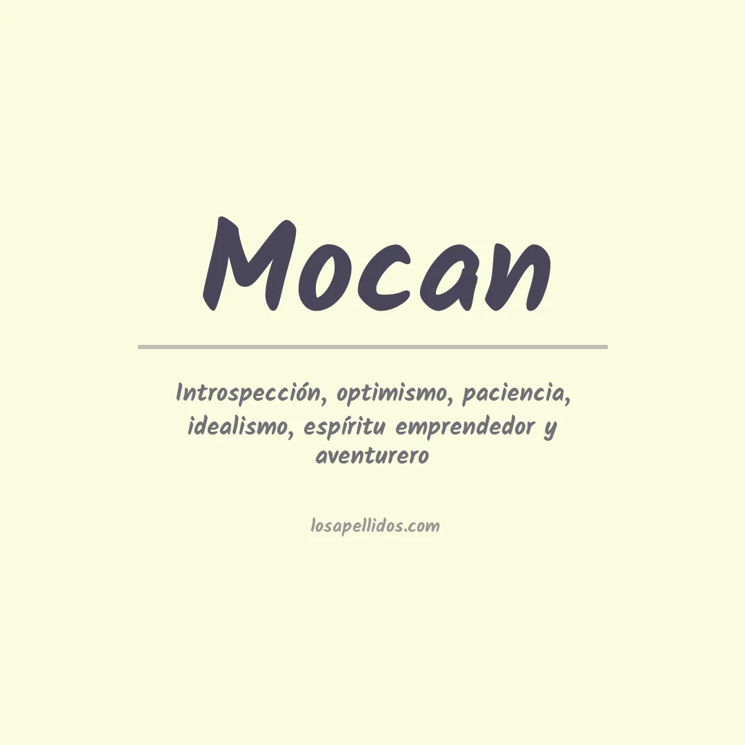 Apellido Mocan