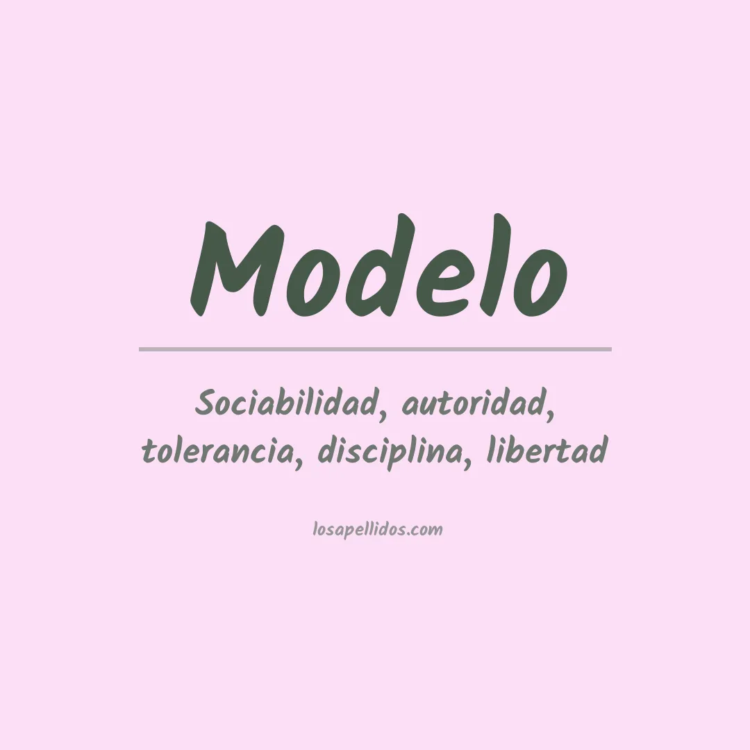 Apellido Modelo