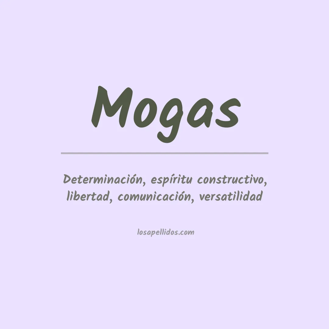 Apellido Mogas