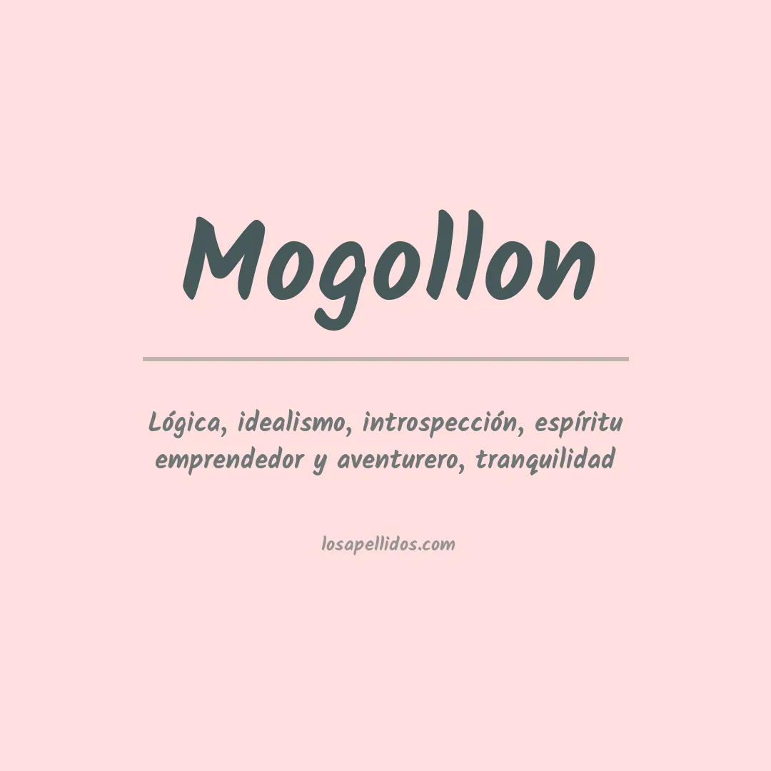 Apellido Mogollón