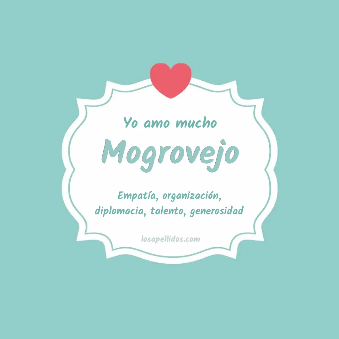 Yo amo mucho Mogrovejo