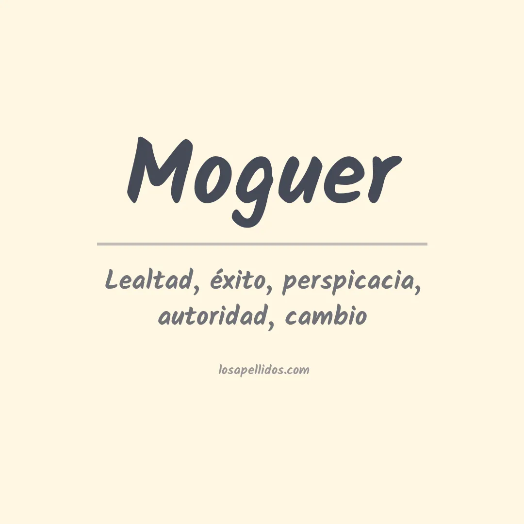 Apellido Moguer