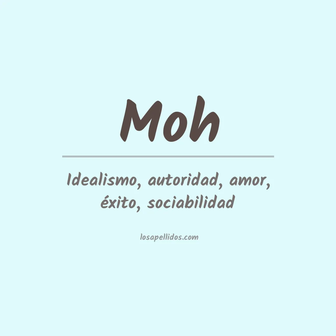 Apellido Moh
