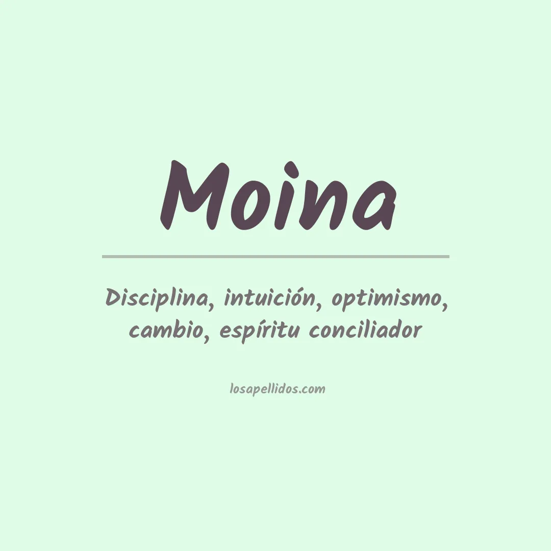 Apellido Moina