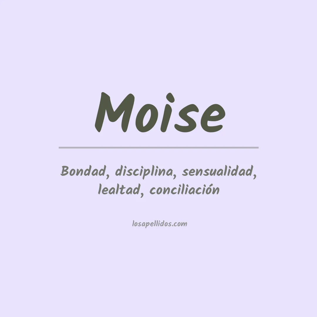 Apellido Moise