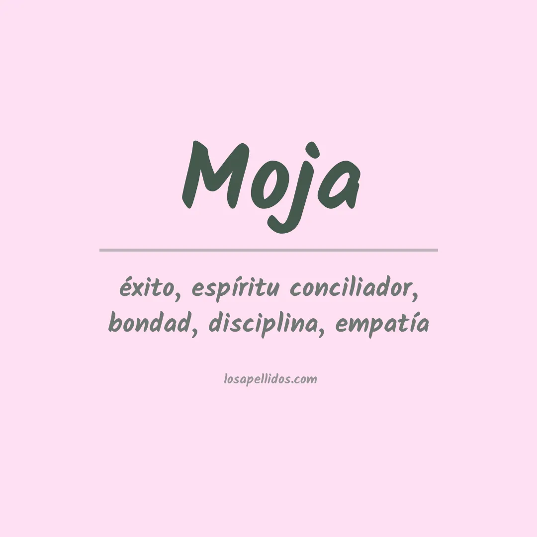 Apellido Moja