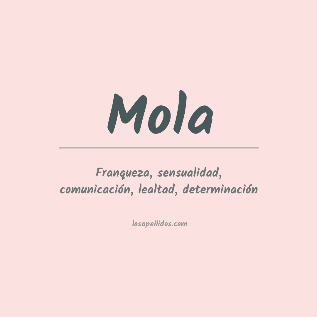 Apellido Mola