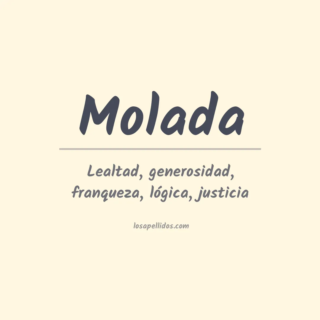 Apellido Molada