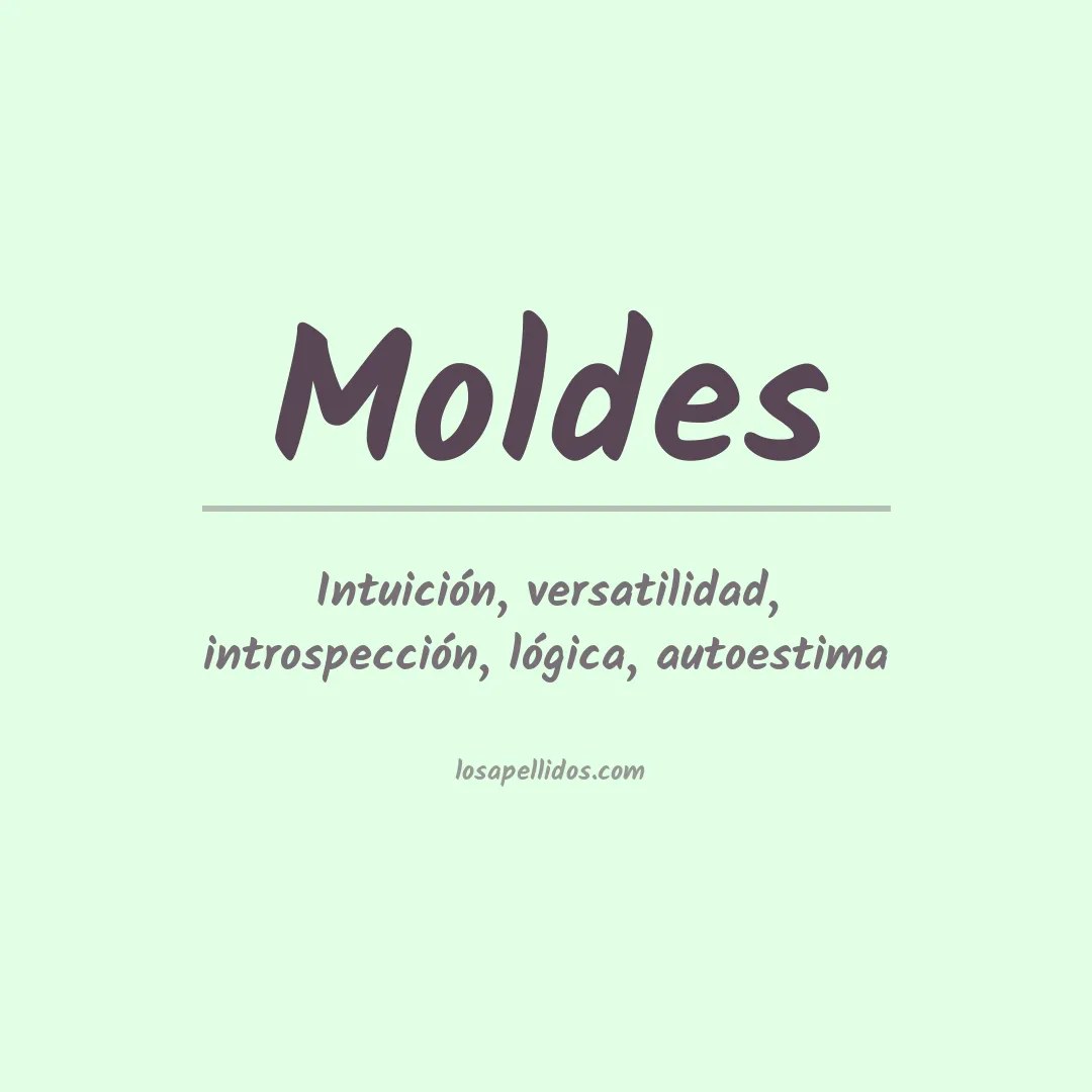 Apellido Moldes