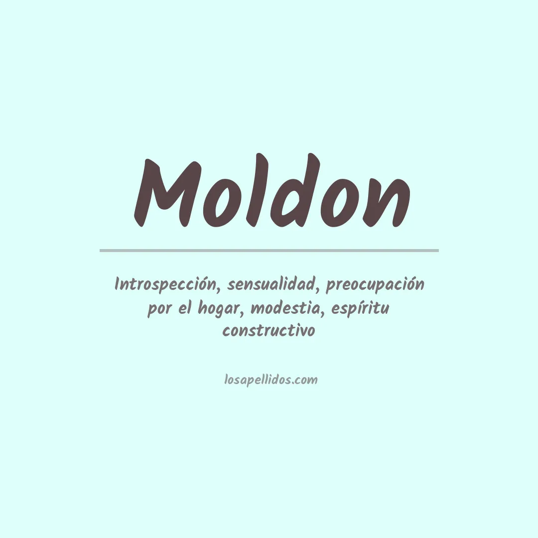 Apellido Moldon