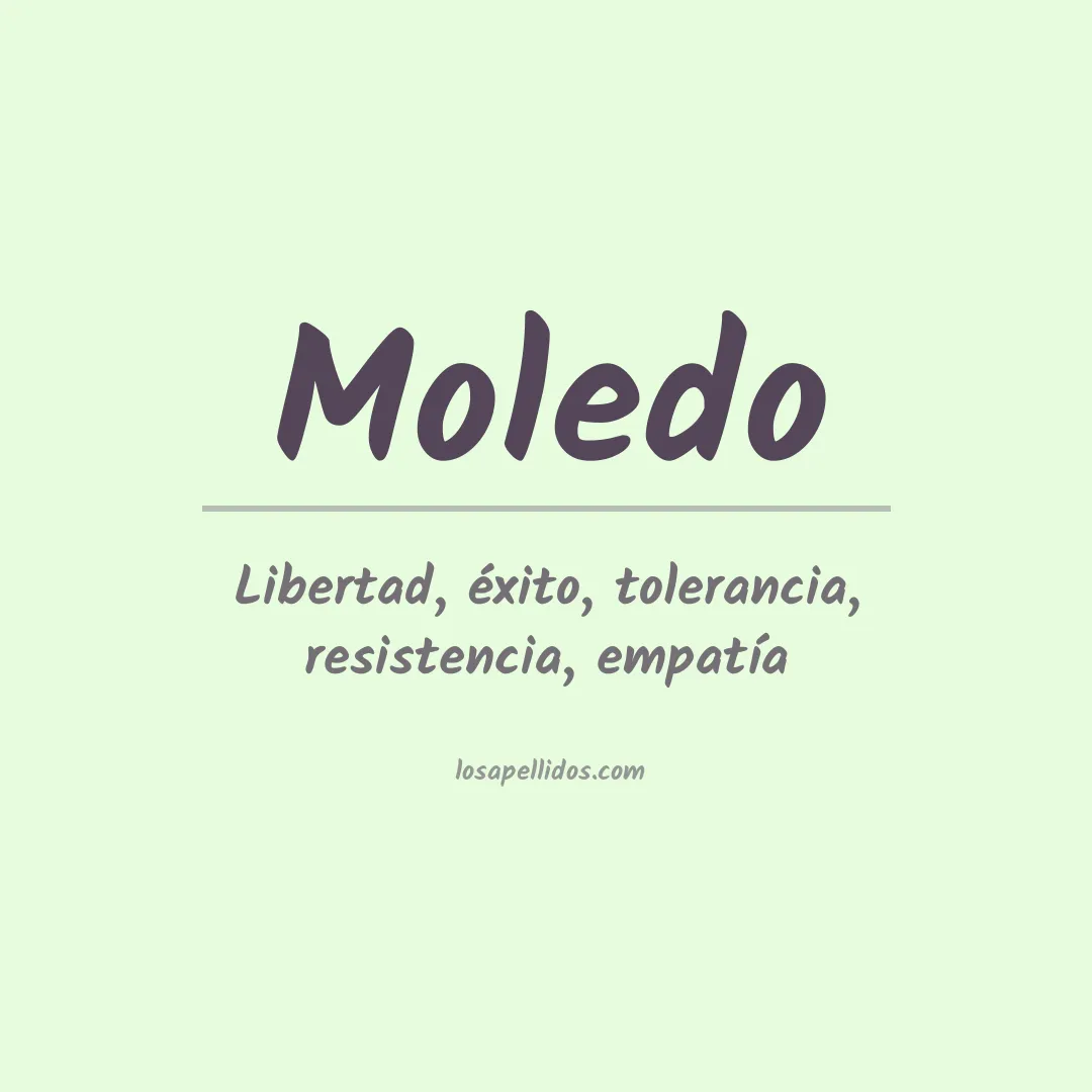 Apellido Moledo