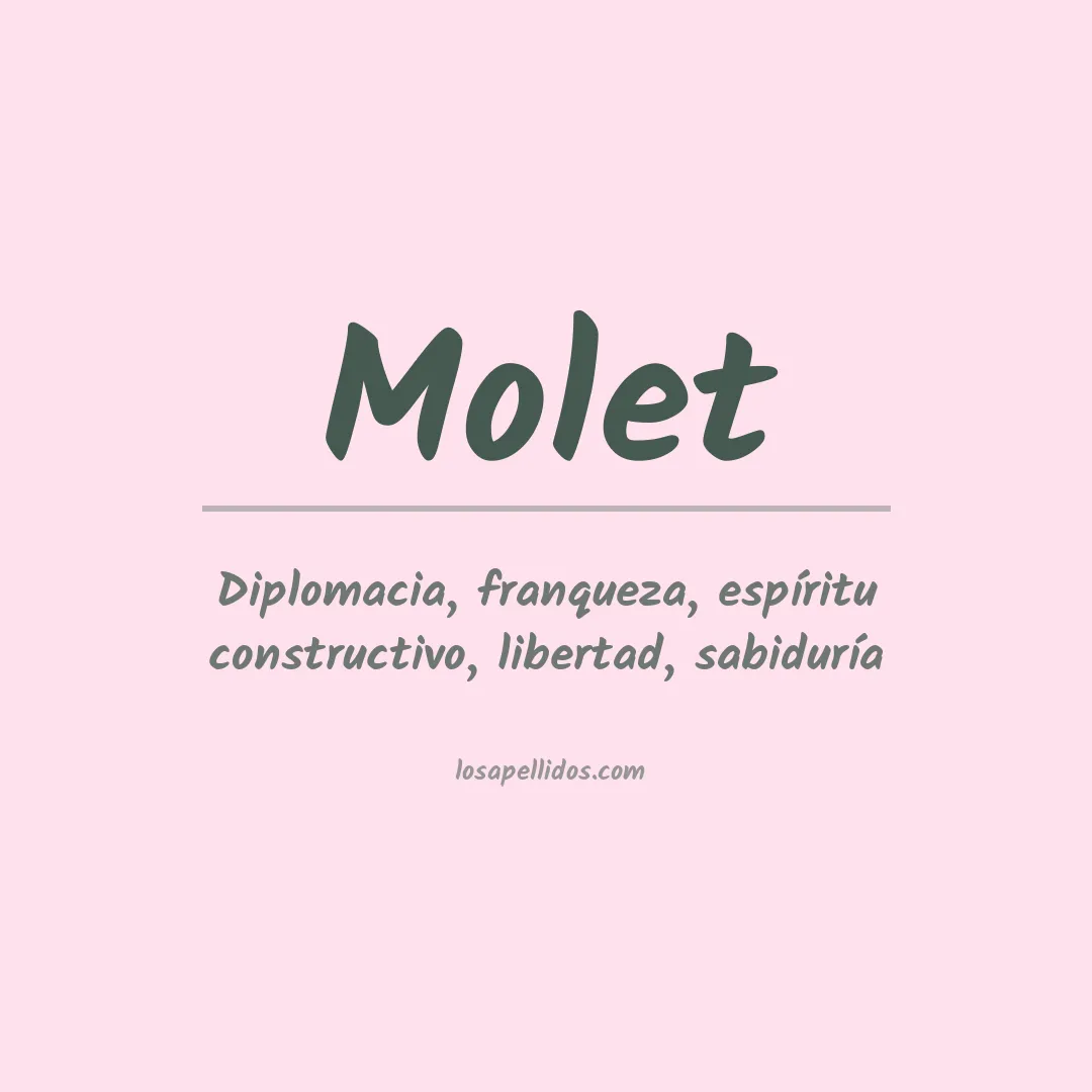 Apellido Molet